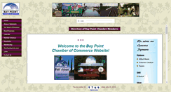 Desktop Screenshot of baypointchamber.org