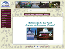 Tablet Screenshot of baypointchamber.org